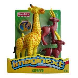  Imaginext Jungle Animals Giraffe Toys & Games