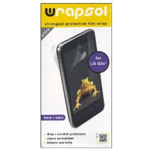  Wrapsol Ultra Drop Scratch Protection Film for LG G2X 