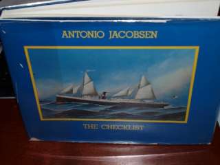 Marine Artist SIGNED 1st EDITION Antonio Jacobsen  