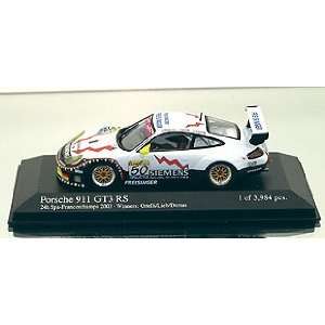  Minichamps 2003 Porsche 911 GT3 RS, 24hr Spa Francorchamps 