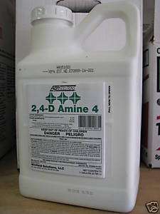 24D Amine(Weedar 64)Broadleaf Weed Killer Herbicide 1Gl  