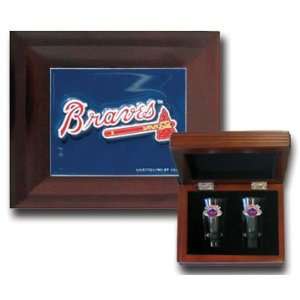  Atlanta Braves Collectors Gift Box w/Flared Shooters   MLB 