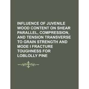  Influence of juvenile wood content on shear parallel 