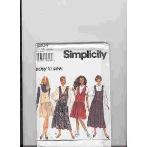  Simplicity Pattern Dresses 9204 size AA, xs, small,med 