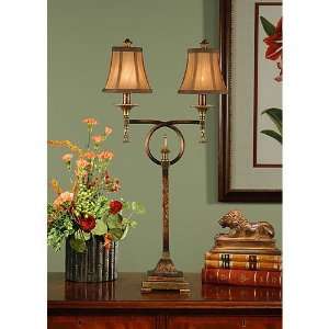 Wildwood Lamps 9230 Tinker Bell And Twist 2 Light Table Lamps in Hand 