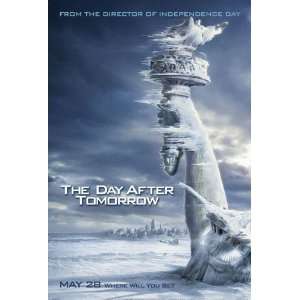  THE DAY AFTER TOMORROW B 14X20 INCH PROMO MOVIE POSTER 
