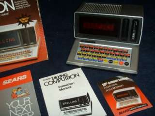  TALKING COMPUTRON GAME (MINT) 26 years Old  