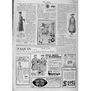  1916 ADVERTISMENT FASHION DOLLONDS GRAFTON LEVESONS