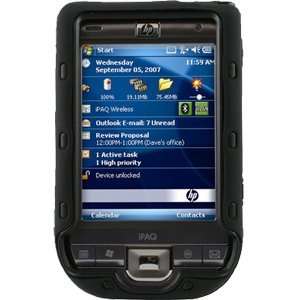 HP iPAQ 111 Classic OtterBox Defender Case (Extended Battery) (Black)