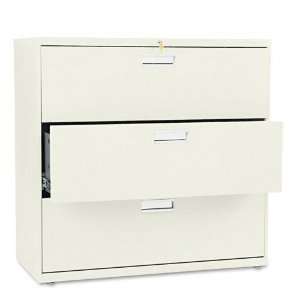  HON  600 Series Three Drawer Lateral File, 42w x19 1/4d 