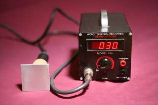 Sale is for one used MICRO TECHNICAL INDUSTRIES MODEL 104 THERMO PROBE 