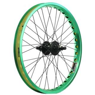 Stars Cirle BMX BIKE Wheels Wheelset Oversized 20 Inch Green 