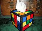 Style 3 RUBIKS CUBE TISSUE BOX COVER As Seen on Big Bang Theory 