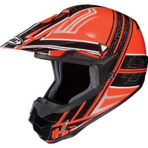   Slash Motocross Helmet MC 6 Orange Extra Small XS 732 961 Automotive