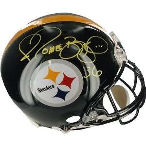  Jerome Bettis Signed in Yellow Pittsburgh Steelers 