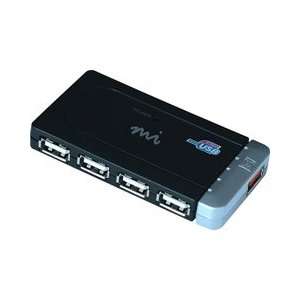  5PORT Hub USB 2.0 with Ac Adapter Hi speed Mobility 