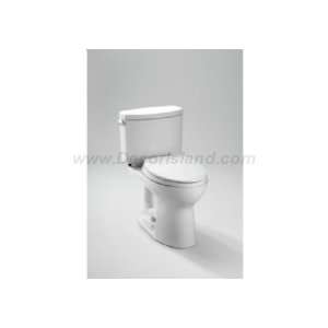  Toto 2 PC ELONGATED TOILET BOWL ONLY W/O SANAGLOSS C454CEF 
