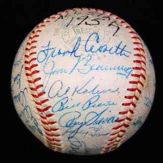   STAR BALL SIGNED BY 28 TEAM BASEBALL PSA/DNA YANKEES MICKEY MANTLE WOW