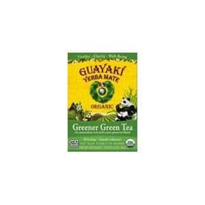    Guayaki Yerba Mate Greener Green Tea ( 6 x 16 CT) 