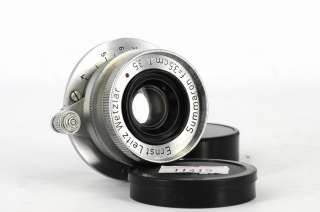 Leica Leitz Summaron 35mm F/3.5 Lens w/Screw Mount  