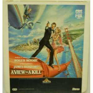  A View To A Kill 007   CED Video Disc By CBS FOX 