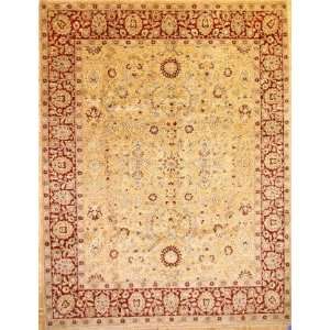 7x10 Hand Knotted Sultan Abad Pakistan Rug   710x104 