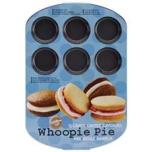  New   Whoopie Pie Pan 12 Cavity Round by Wilton Patio 