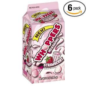 Whoppers Strawberry Milkshake Malted Milk Balls, 10 Ounce Cartons 