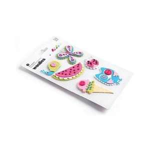  Lemonade Woolies Layered Felt Stickers With Accents  Arts 