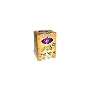 Yogi Tea Throat Comfort, Herbal Supplement, Tea Bags, 16 ct  