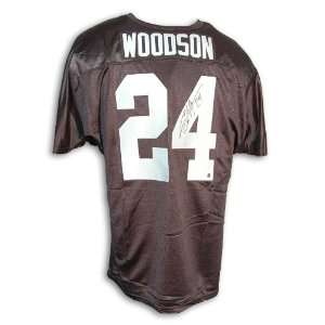  Charles Woodson Autographed Oakland Raiders Jersey 