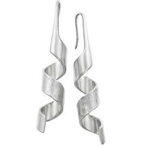  AAB Style ESLD 21 Gorgeous Stainless Steel Swirl Dangling 