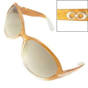   Gradient Light Brown Frame Colored Lens Sunglasses