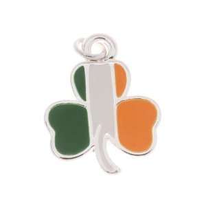   Shamrock Clover Charm With Irish Flag (1) Arts, Crafts & Sewing