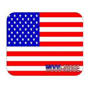  US Flag   Wood Ridge, New Jersey (NJ) Mouse Pad 