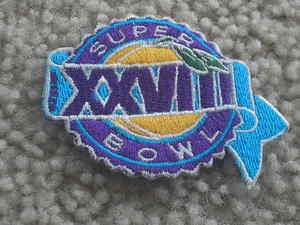 SUPER BOWL XXVIII PATCH DALLAS COWBOYS vs Buffalo BILLS Football SB 28 