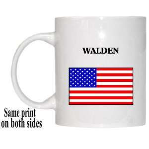  US Flag   Walden, New York (NY) Mug 