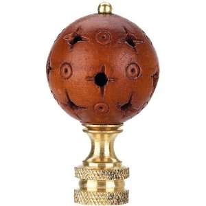   Co. FN27 N14, Decorative Finial, Wood Ball 30mm