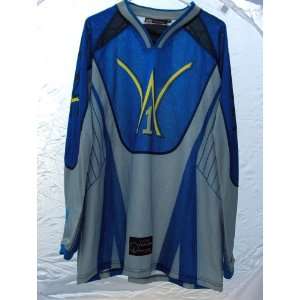 Wone Maxx Line Indoor Paintball Jersey (Long Sleeve)   Blue/Grey 