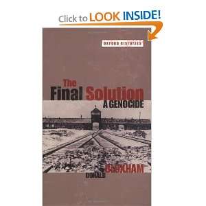   Genocide (Oxford Histories) [Paperback] Donald Bloxham Books