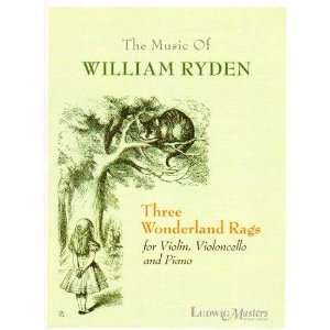  Ryden, William Three Wonderland Rags Violin, Cello 