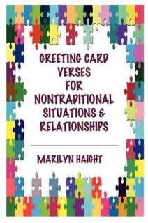   Greeting Card Verses For Nontraditional Situations 