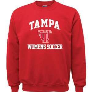  Tampa Spartans Red Youth Womens Soccer Arch Crewneck 