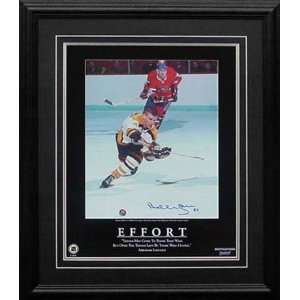  Bobby Orr Boston Bruins   Effort   Autographed Framed 
