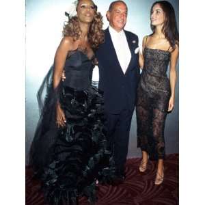 Iman, Oscar De La Renta, and Eugenia Silvia at Launch Party So De La 