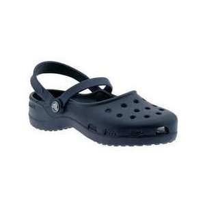  Womens Crocs Shoes in Mary Jane, Size 10, Navy (Medium 