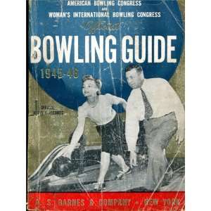  1945 1946 Official Bowling Guide Book