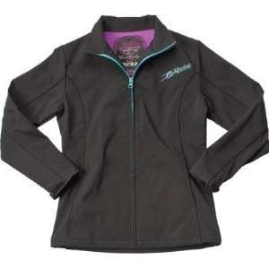  Fly Racing Womens Double Agent Jacket   X Large/Black 
