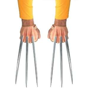   Inc Wolverine Origins Adamantium Adult Claws / Silver   One Size