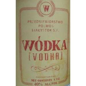  Wodka Polish Vodka 80 1.75L Grocery & Gourmet Food